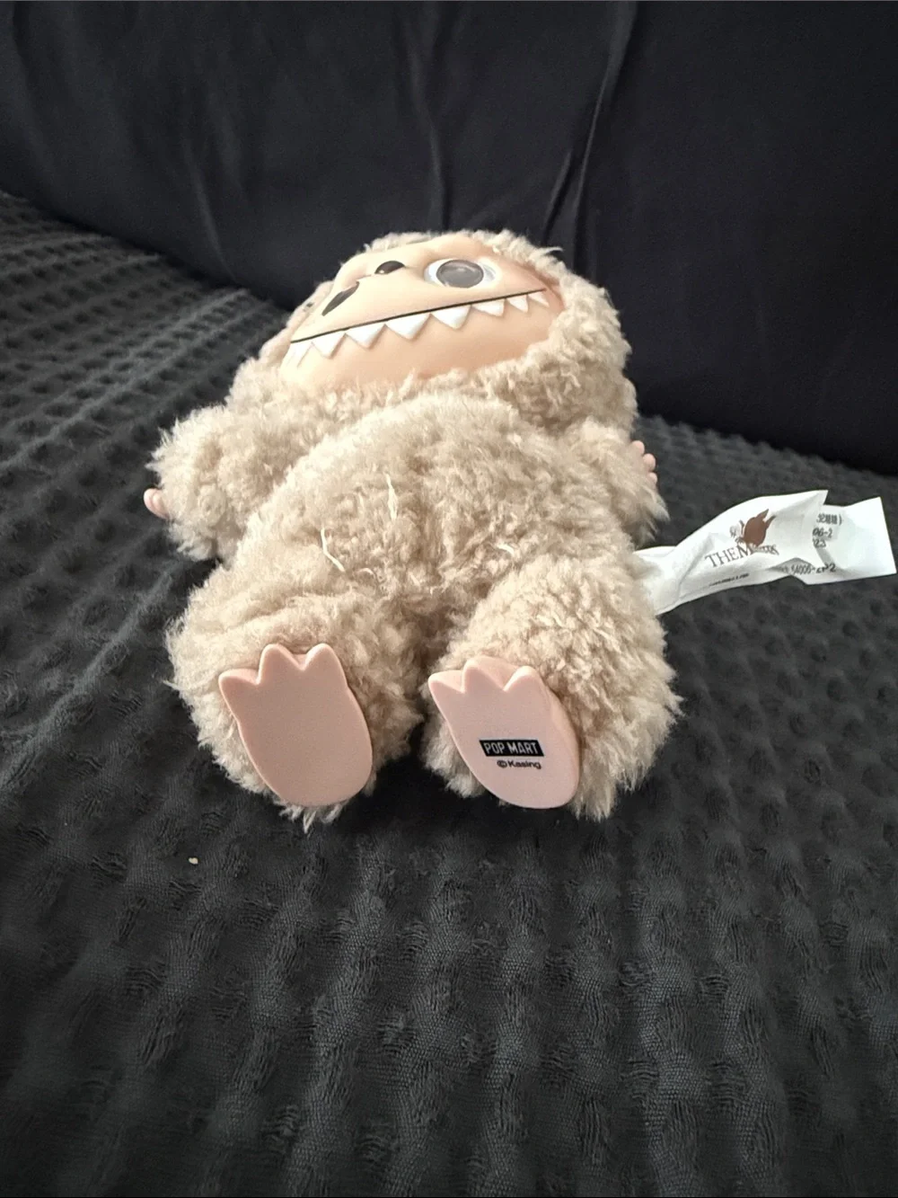 The Monsters Labubu Plush Bunny Figure in Beige Macaron